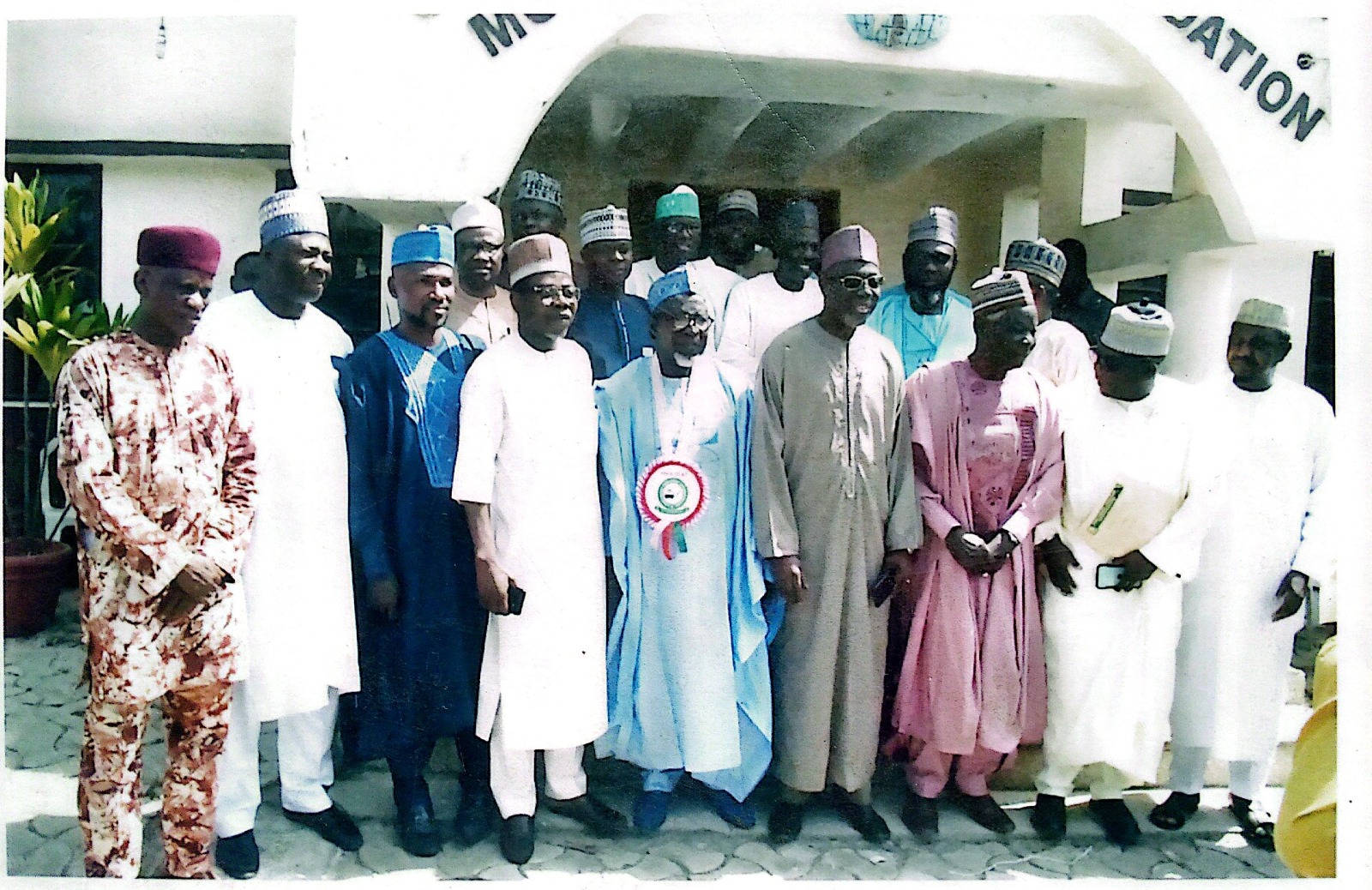 IEPA and IEYDA executives at the IEPA Secretariat, Ilorin.